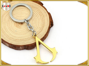Hangbag-Zusatz-Metall-Schlüssel- Ring, Splitter oder goldene überziehende Massen-Keychain-Ringe