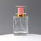 Stellen-Quadrat-transparente Glasparfümflasche-Acrylabdeckungs-Spray-Presse-Reise-unterschiedliche Flaschen-Kosmetik-Beispielflasche