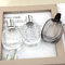 rechteckige Spitzenkosmetik-Sprühflasche-Körper-Verdickungs-Schrauben-Glas-Flaschen-Großhandel des parfüm-30ml Subvention abgefüllter