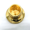 Kundenspezifische klassische Goldfarbe ringsum Aluminiumparfümflasche-Kappen Zamak