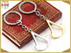 Hangbag-Zusatz-Metall-Schlüssel- Ring, Splitter oder goldene überziehende Massen-Keychain-Ringe