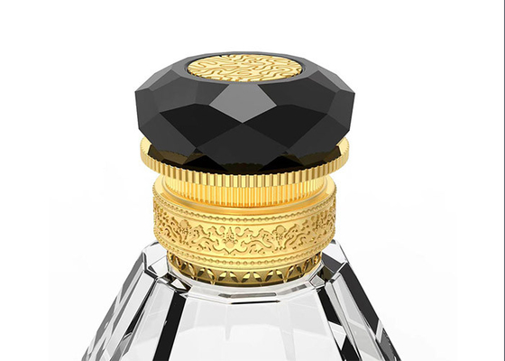 15Mm Gold-Metall-Zink-Legierung Luxus-Zamac-Parfümflasche-Abdeckung mit Logo