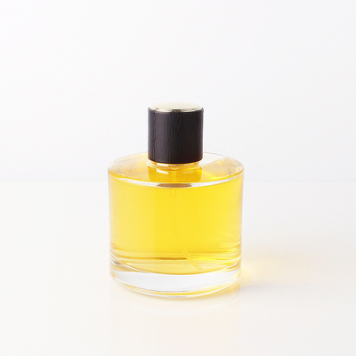 parfüm-Sprühflasche-Kosmetik-Vorflaschenglas-Parfümflasche 50ml 100ml zylinderförmige transparente Glas