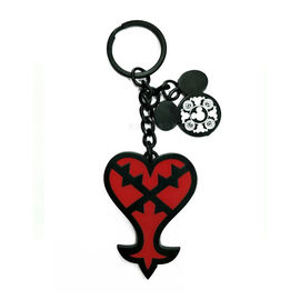 Ihre eigene Logo-Gewohnheit gravierte personifizierte Keychains-Herz-Form für ihn