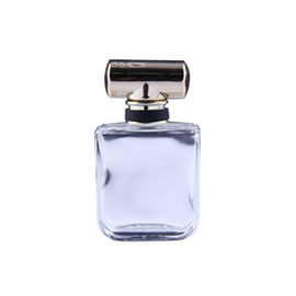 Weiße silberne Farb-Parfümflasche-Kappen, Metall-Zamac-Parfüm-Kappe für Glasflasche
