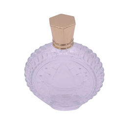 Sgs-Blume Zamac-Parfümflasche-Kappen fertigen, gebrauchsfertige Form kundenspezifisch an