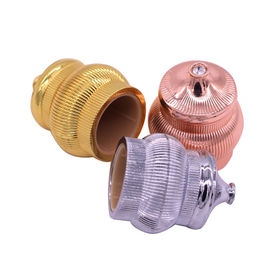 Farb-Gold-Zamak-Parfüm-Kappen für 15mm Hals, dauerhafte magnetische Parfüm-Kappe