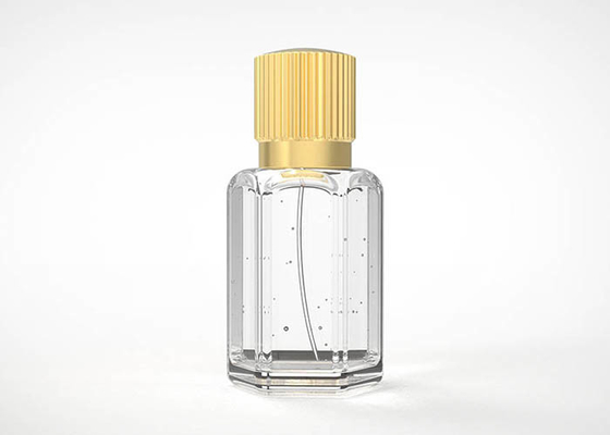 kaufen Luxus-kreatives Goldmetall Zamac der vertikaler Streifen-Art-Parfümflasche-Abdeckungs-15Mm online manufacture