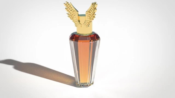 kaufen Gold-Rosen-Goldzink-Legierung Zamak-Parfüm bedeckt Metall-/Goldkronen-Kappen mit einer Kappe online manufacture