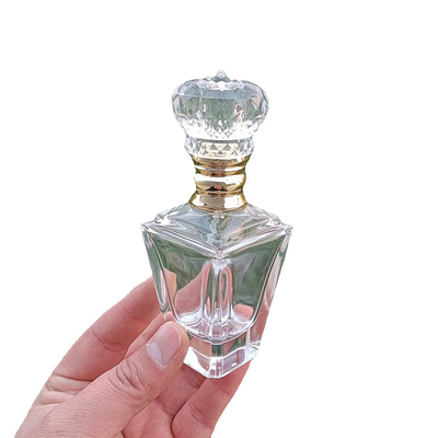 kaufen Gewohnheits-fantastische Entwurfs-Parfüm-Glas-Luxusflasche 55ml mit Pumpen-Kappen-Sprüher online manufacture