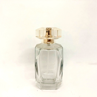 kaufen vorzügliches Diamond Perfume Bottle Glass Bottle transparentes Bajonett 75ml leeres Flaschen-Parfüm-Verpackenfabrik sprühen online manufacture