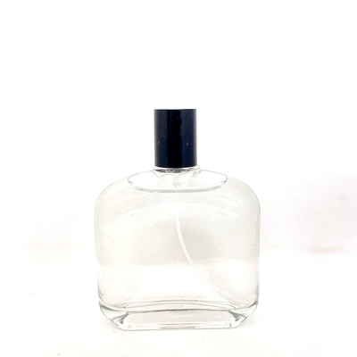 kaufen Transparente Glas-Flaschen-leere Flaschen-parfümieren tragbare Presse-Spray-Subventions-Flasche der Parfümflasche-100ml das Verpacken online manufacture