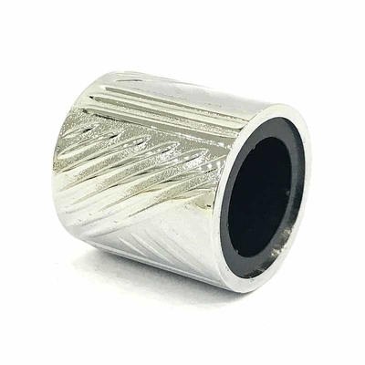 kaufen Zylinder formen klassische Chrom Platiing-Zink-Legierung asphaltieren Persume-Flaschenkapsel online manufacture