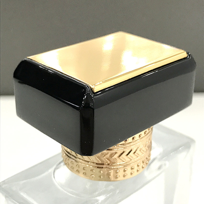 kaufen Zamak-Parfümbehälter 41*29*30mm mit Gold/Silber-Kappen online manufacture