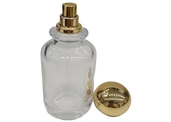 kaufen Individuelle Runde Gold Zamak Parfüm Deckel Einfacher Stil Zinklegierung Parfüm Kappe online manufacture