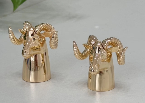 kaufen Elegante Antilope-förmige Zamak-Parfümkappen Parfüm-Cover mit individuellem Logo online manufacture