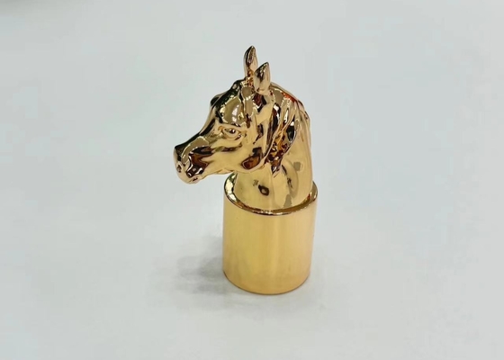 kaufen Luxuriöse, kundenspezifische Gold-Zamak-Zamak-Parfümkappen Zinklegierung-Parfümkappen online manufacture