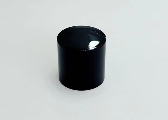 kaufen Hochwertige glänzende schwarze Zinkmetall-Parfümkappe für die kundenspezifische Parfümpräsentation online manufacture