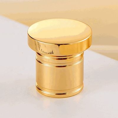 kaufen High-end gold zinc alloy perfume cap Cylindrical perfume cap Online-Herstellung