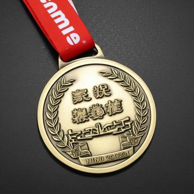 kaufen 2mm Thickness Custom Metal Medal with Customized Design and Personalized Theme for Awards and Souvenirs online manufacture