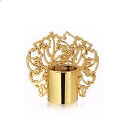 kaufen Mode-bunte Zink-Legierungs-Parfüm-Metallflaschenkapseln Druckguss-Überzug online manufacture