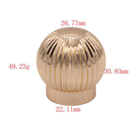 kaufen Sondergröße-Gold-Farbe-Zamak-Parfüm-Kapselmutter-Zink-Legierungs-Parfüm-Abdeckung online manufacture