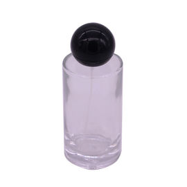 kaufen Entwurfs-Luxusparfümflasche bedeckt Zink-Legierungs-Parfüm-Kappe der hohen Qualität schwarze mit einer Kappe online manufacture