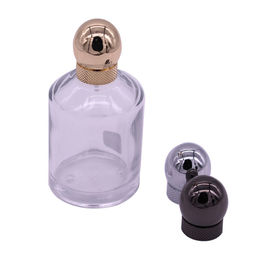 kaufen Runde Parfümflasche-Überwurfmutter-Metallparfüm-Luxuskappe geben Entwurf frei online manufacture