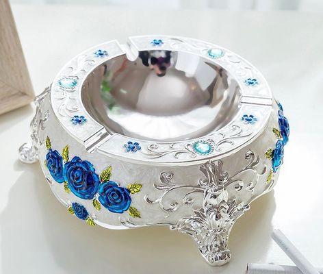 kaufen 4mm Andenken-Geschenk-Zink-Legierungs-Zigarren-Weinlese-Taschen-Aschenbecher online manufacture