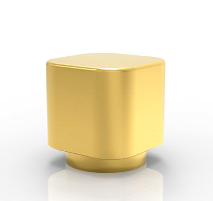 kaufen Entwurf kundengebundene Gold-Farbe-Zamak-Parfümflasche-Kappen für Hals Fea15 online manufacture