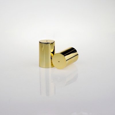 kaufen Luxusflaschen-Plastikparfüm-Kappe ringsum UVgold für Lotions-Desinfektionsmittel online manufacture