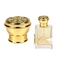 Kosmetisches Verpackenkundenbezogenheits-Zink-Legierungs-Parfüm-Abdeckungs-Gold überzog
