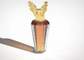 Gewinn-Wing Luxury Creative Zamac Perfume-Kappe Universal-Metall Fea 15Mm Zamac