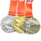 Goldpreis-Marathonlaufen-kundenspezifische Metallsport-Medaille der Soem-Zink-Legierungs-3D