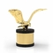Gold Eagle Metal Perfume Bottle Zamac bedeckt Luxus- kreatives Universal-Fea 15Mm mit einer Kappe