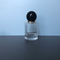Leere Flasche der Spitzender ballkappe der Parfümflasche 30ML parfümsubventionsflaschenkosmetik-Sprühflasche des senkrechten Strichs tragbaren Glas