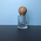Leere Flasche der Spitzender ballkappe der Parfümflasche 30ML parfümsubventionsflaschenkosmetik-Sprühflasche des senkrechten Strichs tragbaren Glas