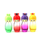 Glas-Flasche Parfüm der vorzüglichen Karikaturallmählichen Glasparfümflasche Schrauben-Mund-Glas-Flaschen-Reise tragbare verpackte