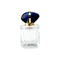 Kreativer Parfümerzeuger-Glass Bottle With-blaue Steinkappe