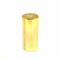 Klassisches Zink-Legierungs-Gold-langer Zylinder formen Metall-Zamac-Parfümflasche-Kappe