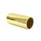 Klassisches Zink-Legierungs-Gold-langer Zylinder formen Metall-Zamac-Parfümflasche-Kappe
