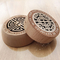 Buchen-Parfümflasche-Kappen-Aromatherapie-Parfüm-Glas-Flaschenkapsel-festes Holz-fertigte hölzerne hölzerne Deckel-Unterstützung besonders an