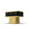 Galvanisieren Sie Zink-Legierungs-Quadrat Zamak parfümieren Kappen für 15mm Hälse