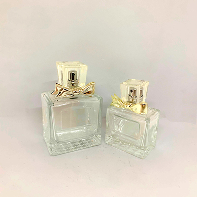 sprühen vorzüglicher Parfümflasche-Glasflaschen-Legierungs-Bogen 50ml 100ml leere Flaschen-zusammenpassende Fabrik-Kundenbezogenheit