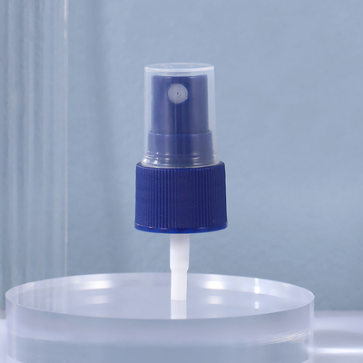 Blauer Parfüm-Spray-Kopf, tragbarer, abgefüllter Pumpen-Vorkopf, 18 Zähne, Parfümflasche, Spray-Kopf