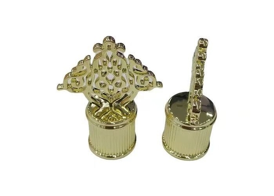 High-End-Produkt Parfümflaschendeckel Metallkappen Design Zinklegierung Parfümdeckel