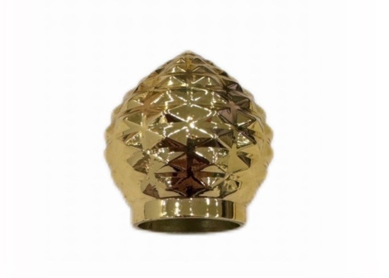 Gold Zamak Zamak Parfümkappen Zink Glas Parfümflaschen