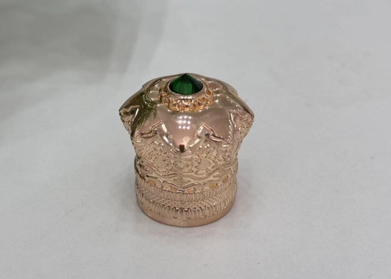 Zinklegierung Grüner Diamant Zamak Parfümkappen Parfümdeckel mit individuellem Logo