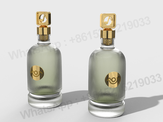 Zamak Perfume Caps Die Cast Runde / Quadrat / Rechteck mit Matt Oberfläche Finish