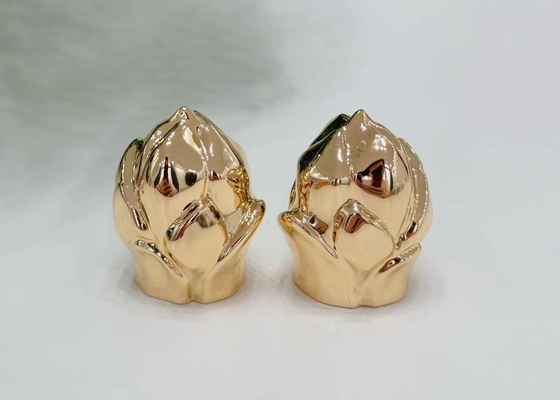 Zamak-Blumenförmige Metallparfümkappe Parfümdeckel mit hochwertiger Zinklegierung